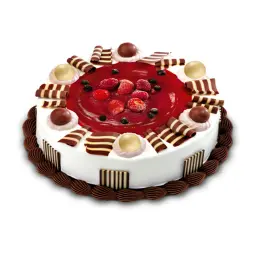 Round Cake - Praline Berry Splendor